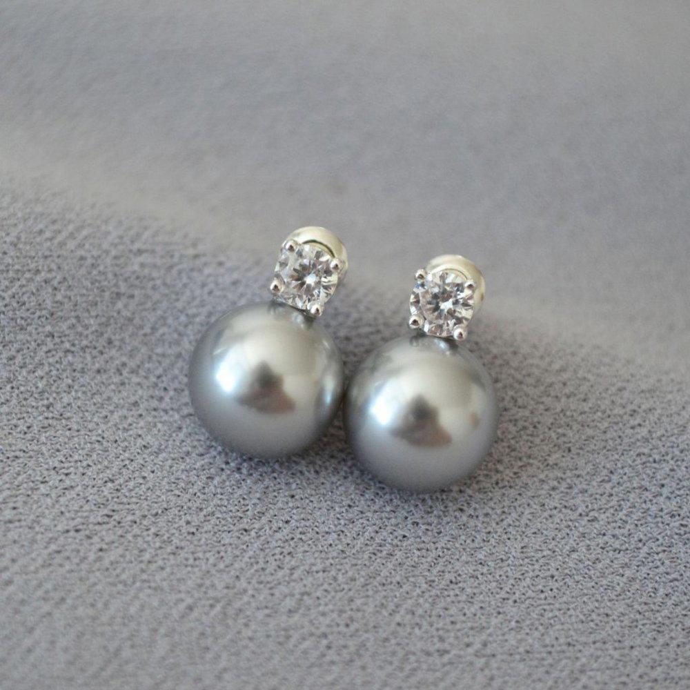 Anthropologie Pearl Drop Earrings